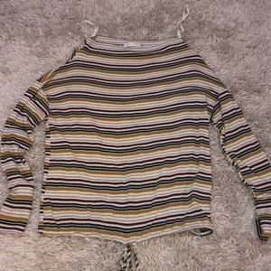 off the shoulder sweater